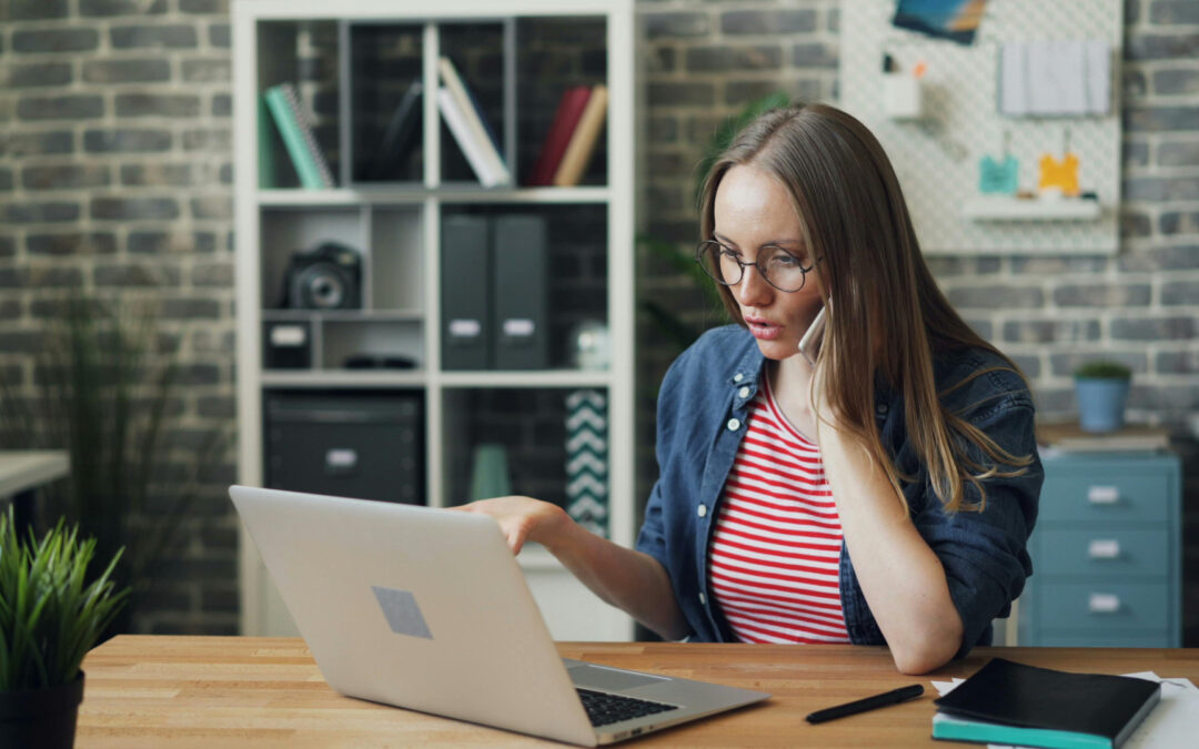 Why (and How Often) You Should Redesign Your Website. Women looking at computer